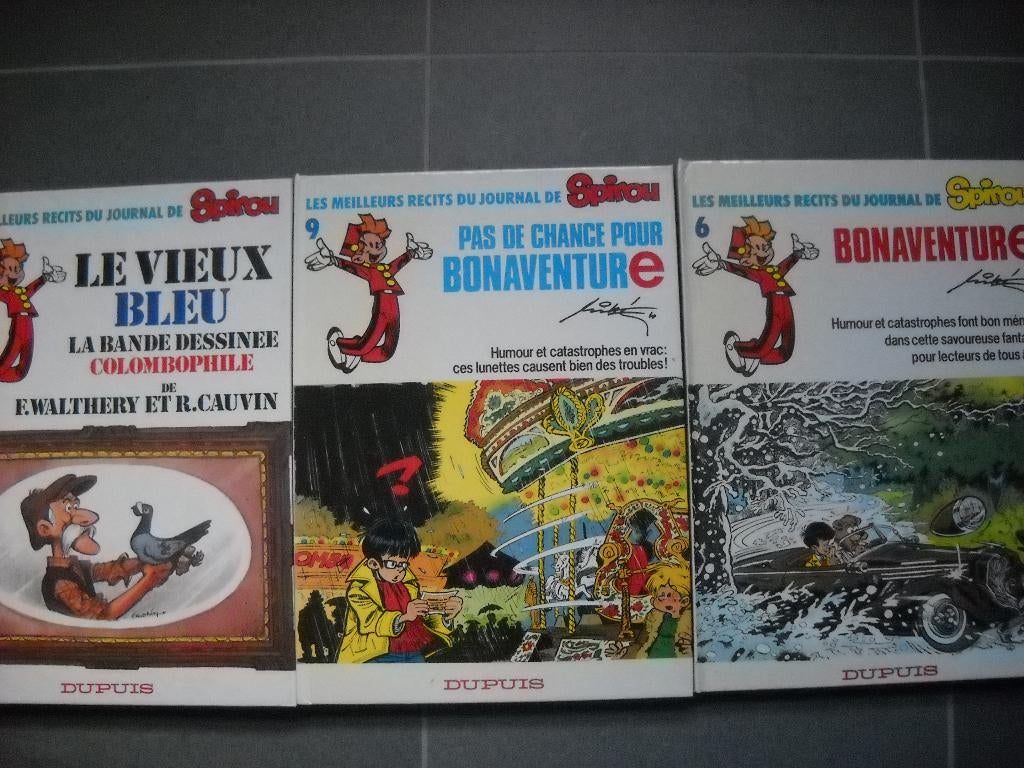 Les meilleurs récits du journal de Spirou, Envoi, Utilisé