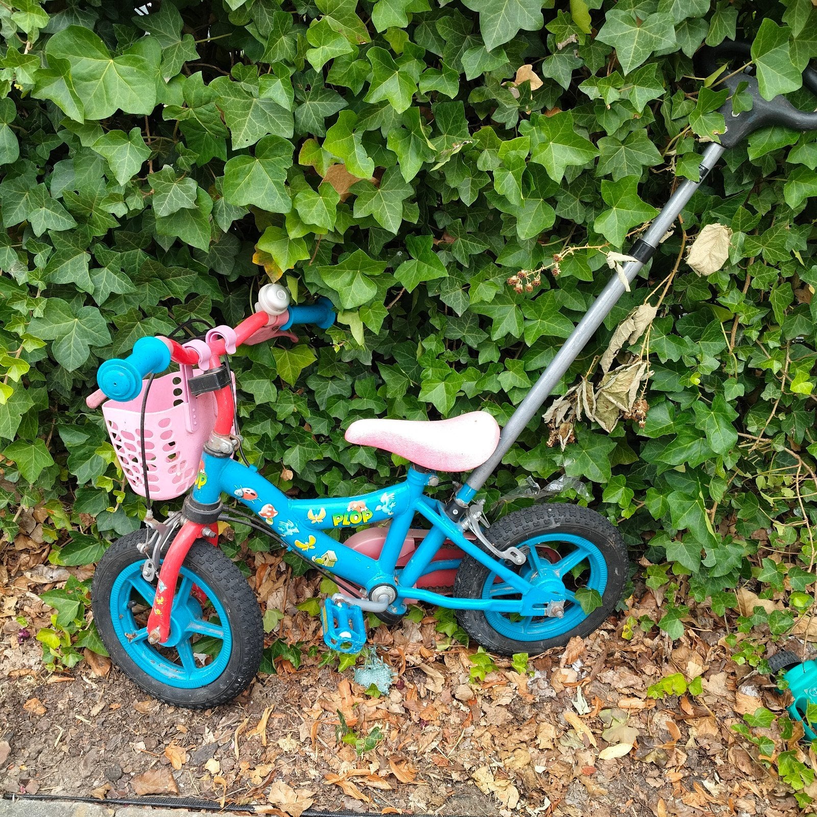 Eerste fietsje plop fietsje, Fietsen en Brommers, Ophalen, Gebruikt, Verstelbare zitting