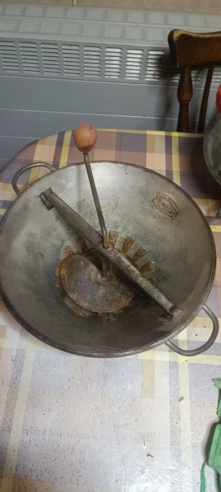 vintage passe vit, Tuin en Terras, Vuurschalen, Ophalen