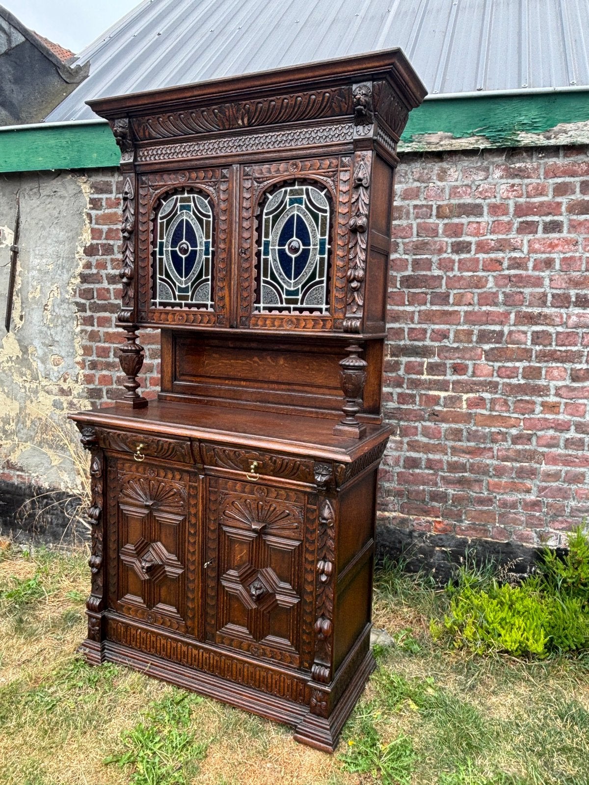 Antieke Mechelse buffetkast, Antiek en Kunst, Ophalen