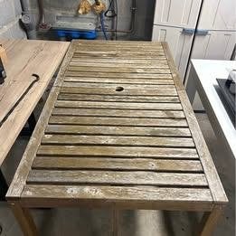 table extérieure, Enlèvement, Utilisé, Bois
