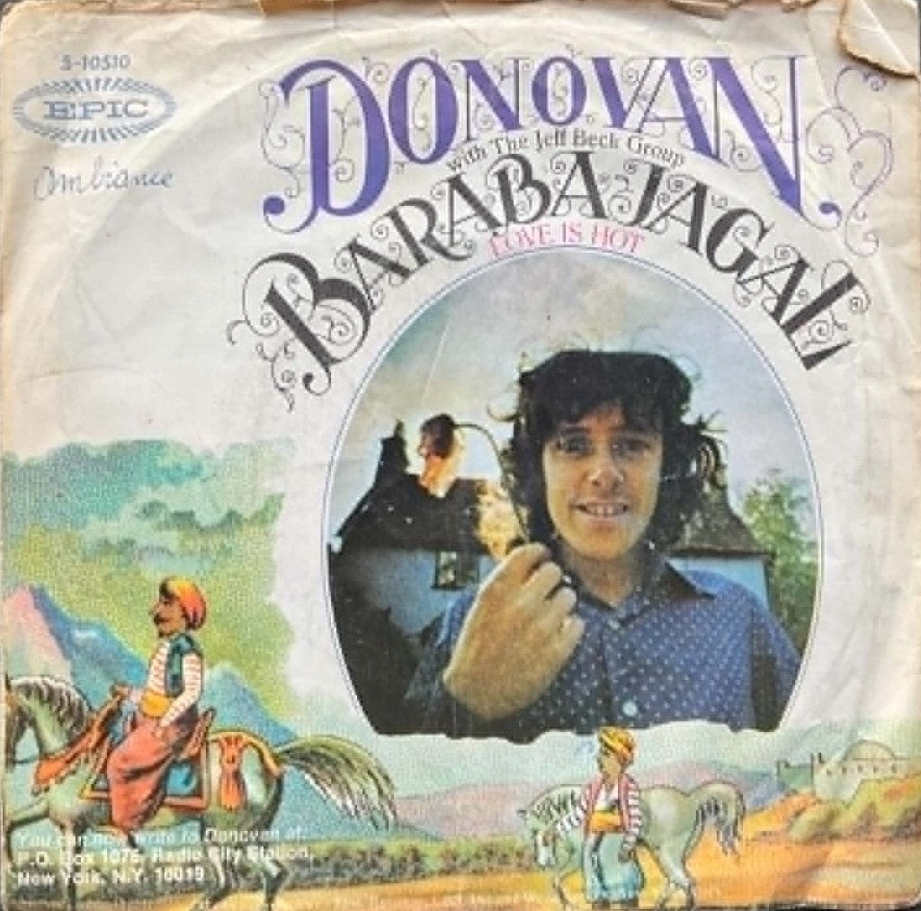 Donovan "Barabajagal", CD & DVD, Vinyles Singles, Enlèvement ou Envoi, Single, Autres genres, Utilisé