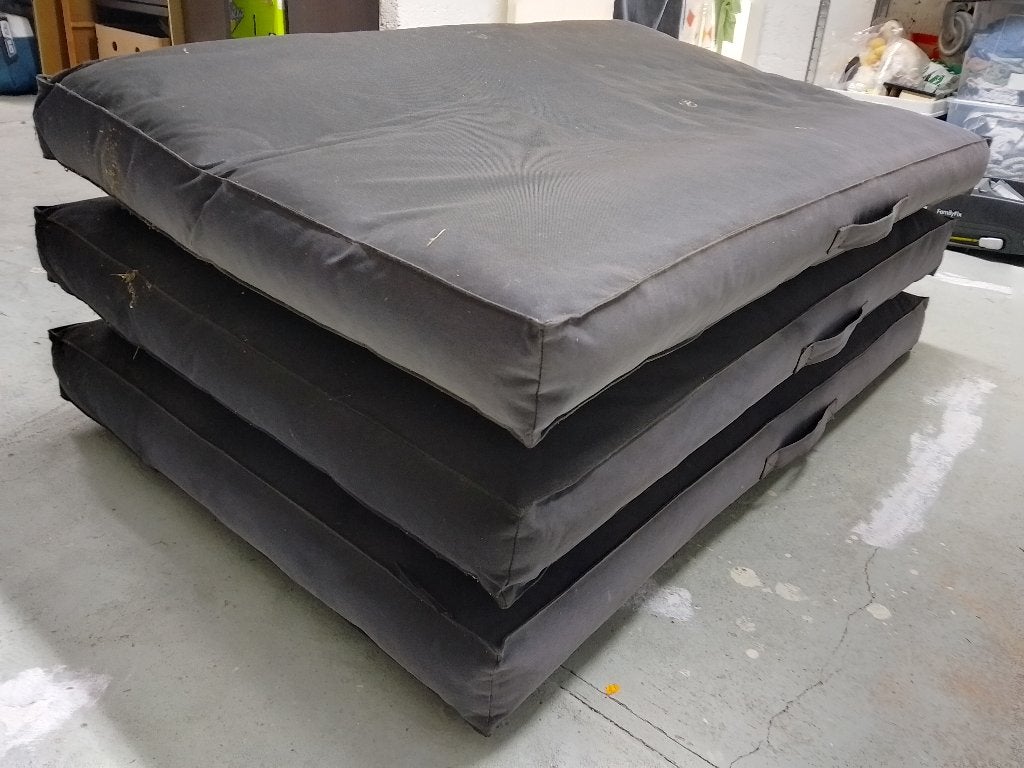 Pallet kussen, Ophalen, Gebruikt