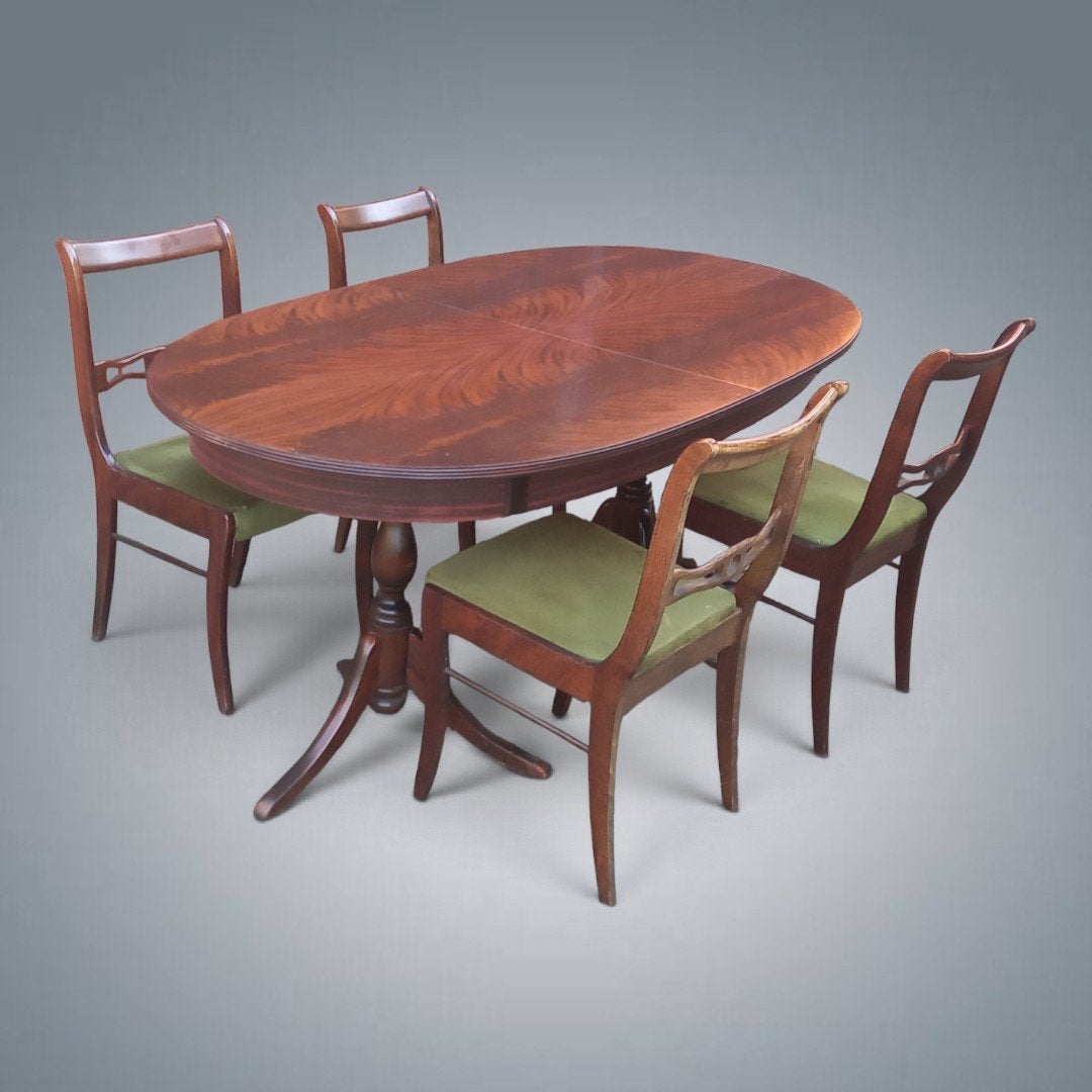 Table et chaises Vintage Antiquité, Antiquités & Art, Enlèvement