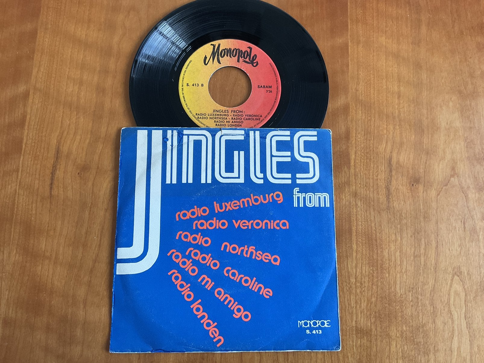 Jingles from - radio Luxemburg……, Enlèvement ou Envoi, Utilisé
