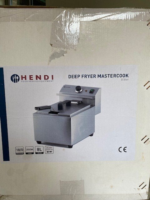 friteuse 8L HENDI, Maison & Meubles, Cuisine | Ustensiles de cuisine, Hendi, Argent, Comme neuf, Enlèvement