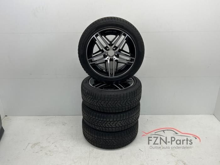 Mercedes-Benz W447 V-Klasse AMG Velgen set + Banden Winter P, Auto-onderdelen, Ophalen, Gebruikt, Band(en)
