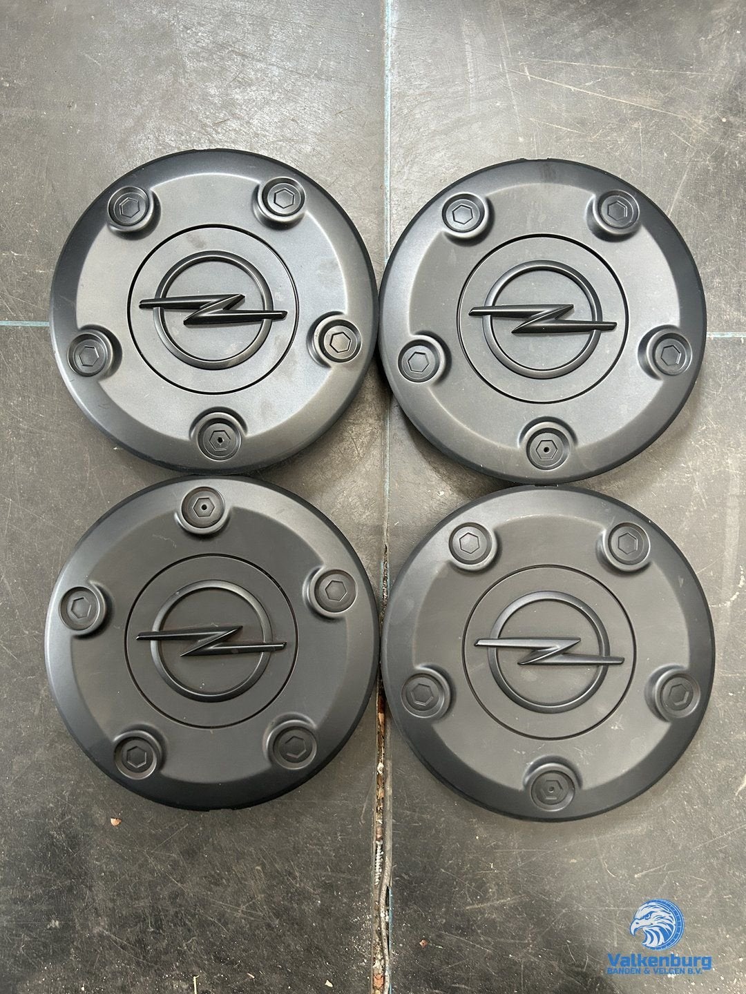 ORIGINELE Opel Vivaro C naafkap naafdop wieldop set zwart, -, -, Utilisé, -