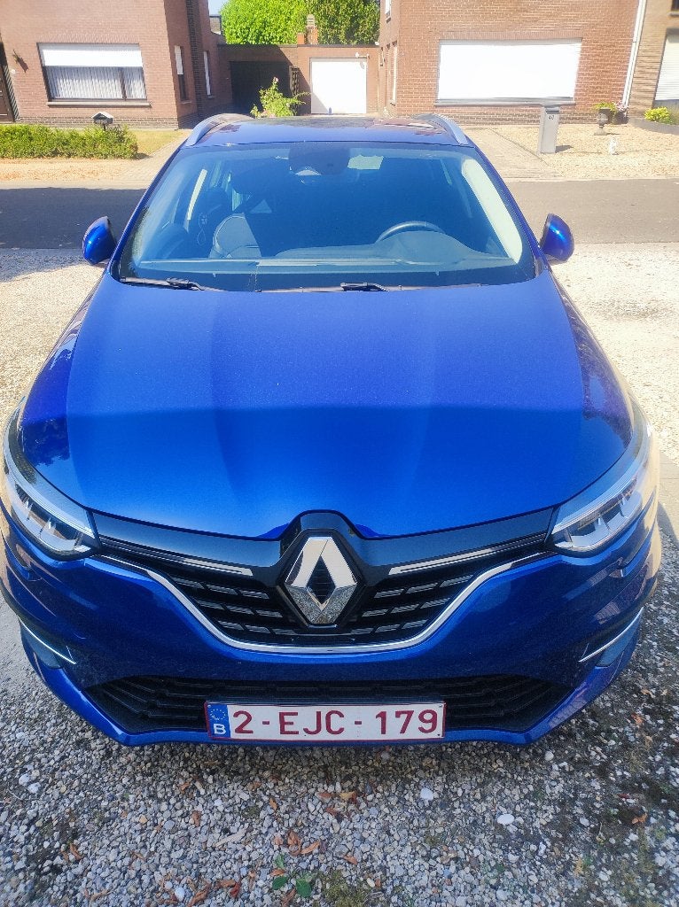 Renault Megane Grand tour, Auto's, 4 cilinders, Blauw, Particulier, Lichtsensor