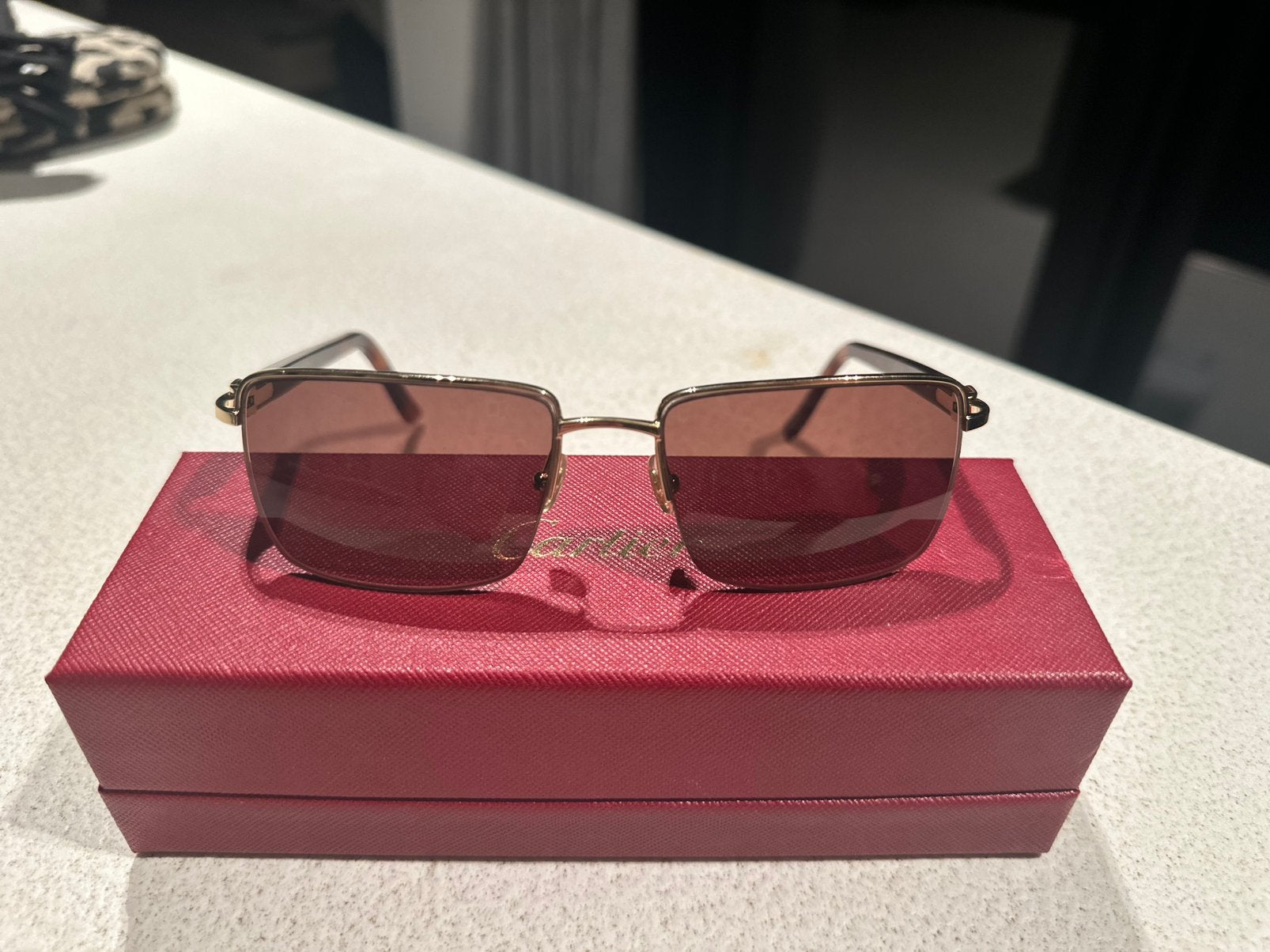 Cartier Alghero origineel zonnebril, Handtassen en Accessoires, Zonnebrillen en Brillen | Heren, Ophalen of Verzenden, Zo goed als nieuw