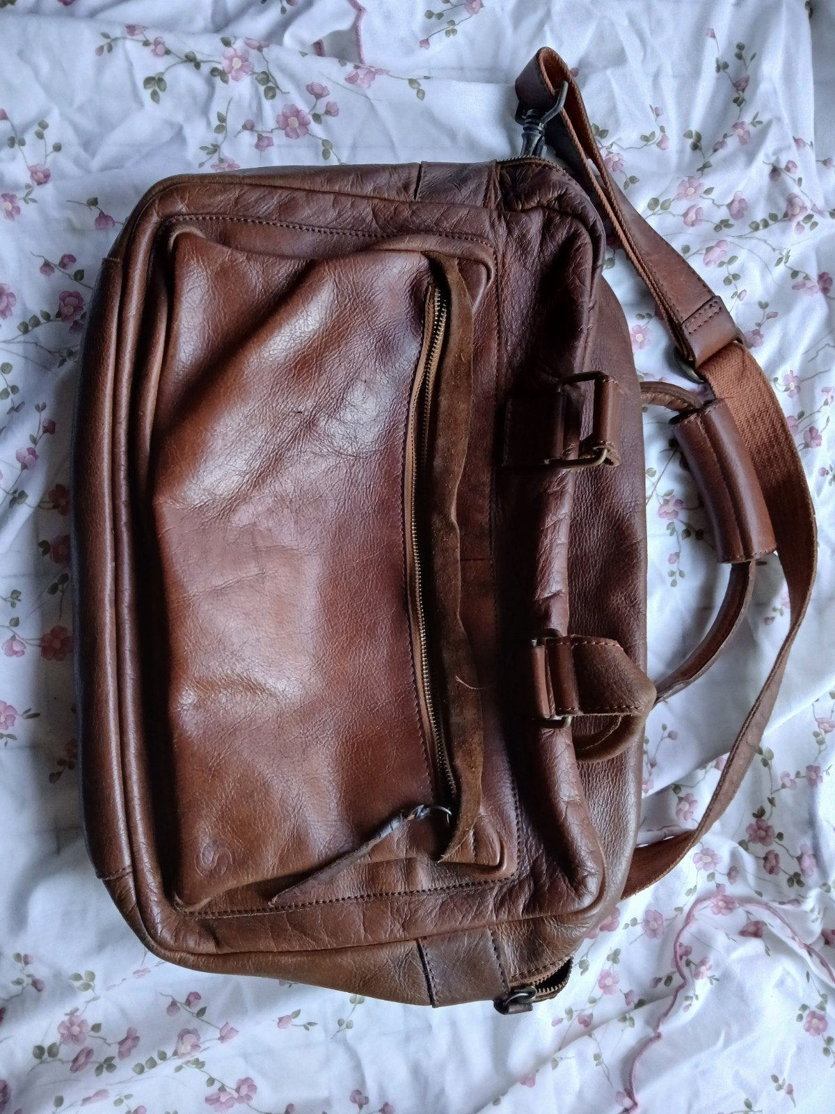 Sac en cuir, Bijoux, Sacs & Beauté, Sacs | Sacs Femme, Enlèvement, Utilisé, Brun