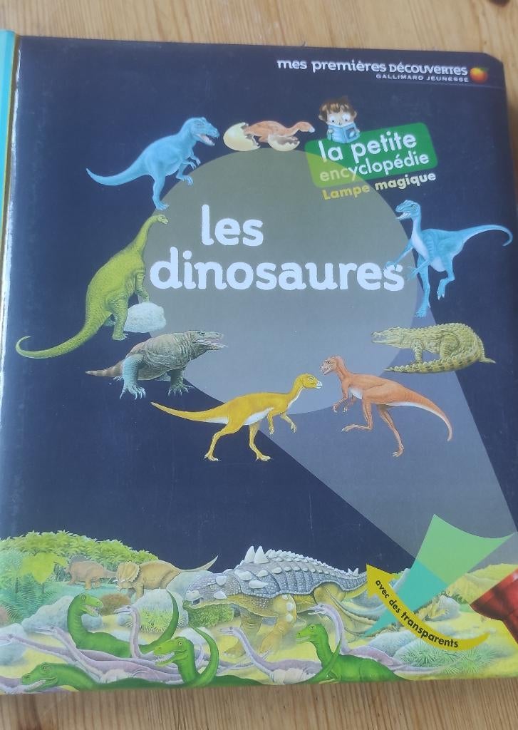 La petite encyclopédie des dinosaures, Ophalen, Jongen of Meisje, Zo goed als nieuw, Gallimard Jeunesse