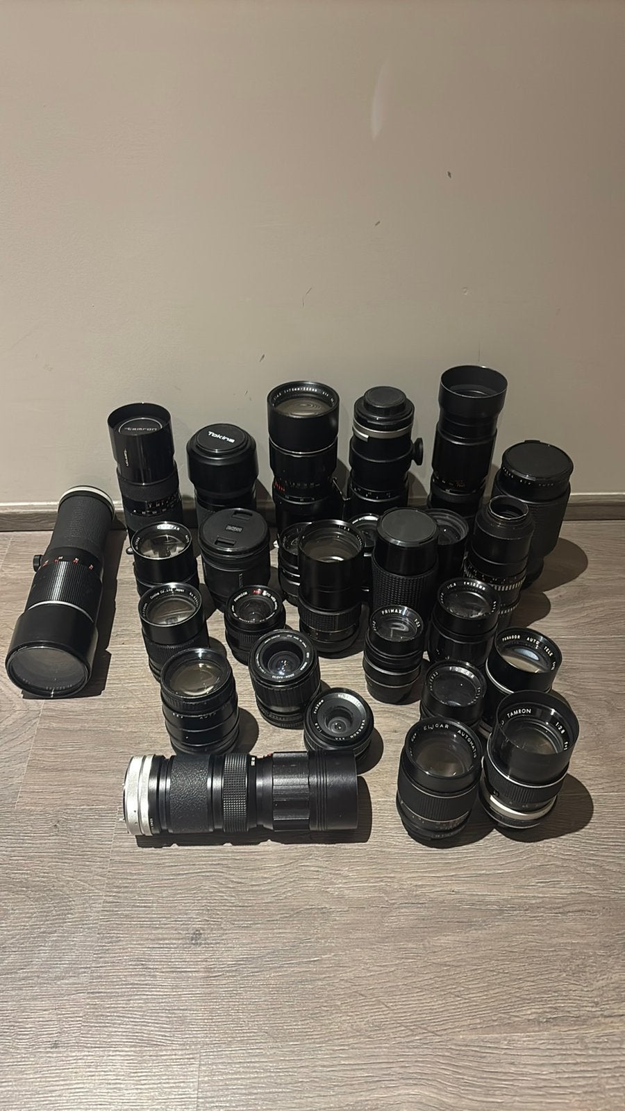 Verzameling analoge lenzen, Ophalen, Zo goed als nieuw, Nikon