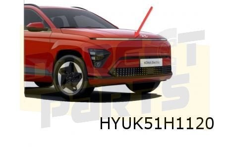 Hyundai Kona EV (9/23-) lichtbalk bulb boven koplampen Origi, -, Verzenden, -, Nieuw