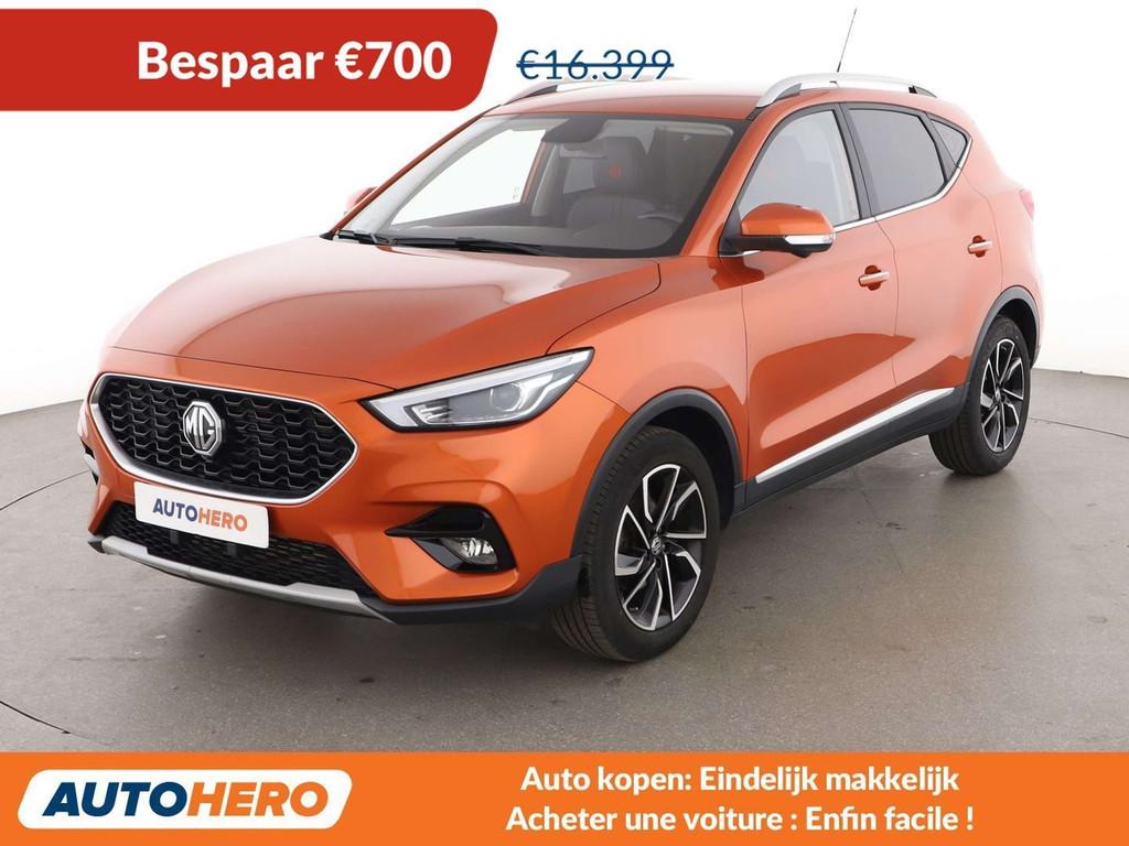 MG ZS 1.0 T-GDI Luxury (bj 2023, automaat), Auto's, MG, Overige kleuren, ZS, Leder, 5 zetels