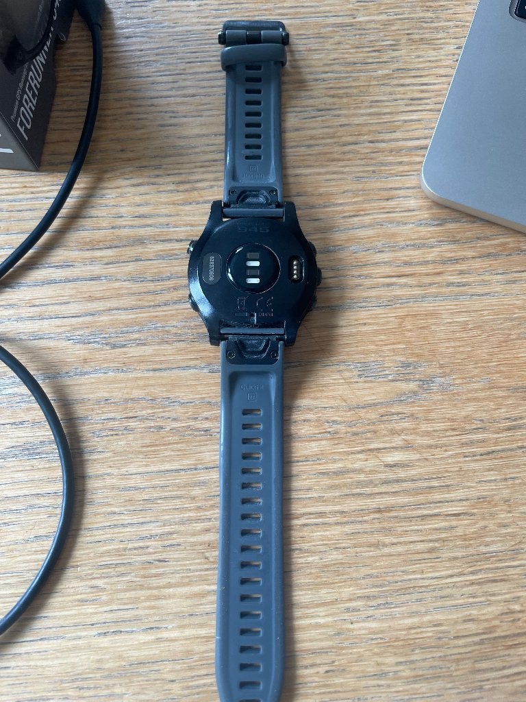 Garmin Forerunner, Enlèvement, Utilisé, Avancer d'un pas, Noir