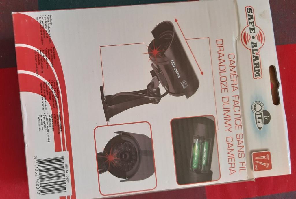 Dummy camera, Ophalen