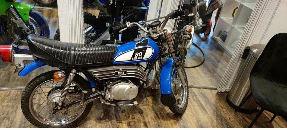 YAMAHA GT 80 1974 100% ORIGINE, Motos, Enlèvement