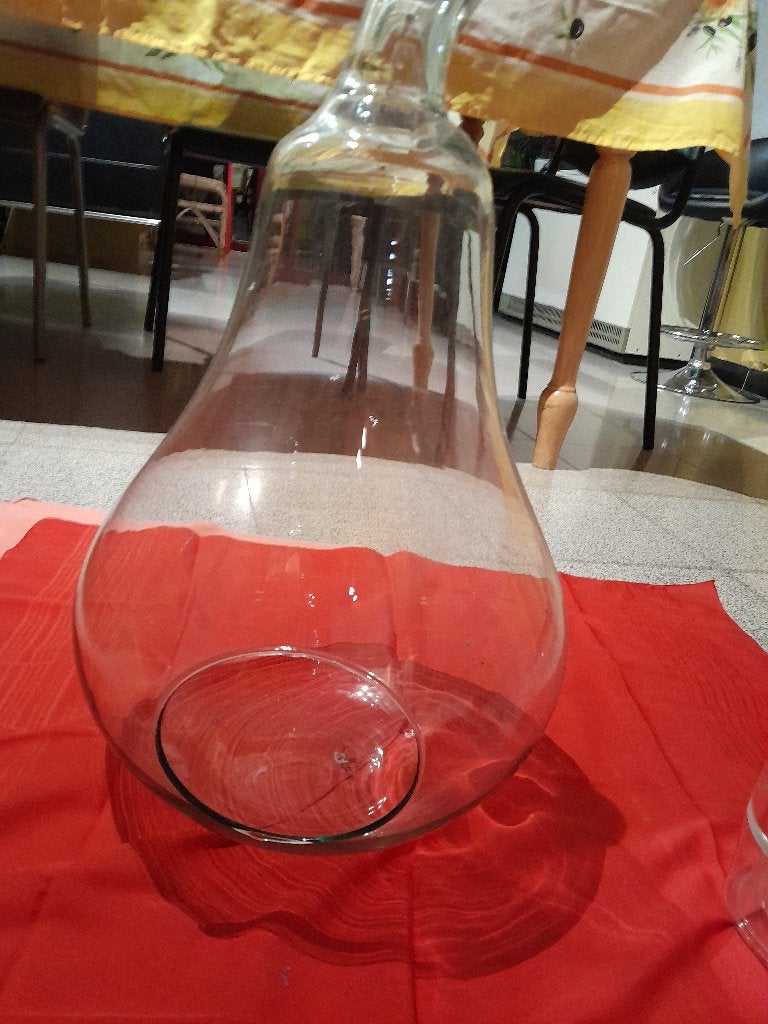 nieuwe grote plantenhanger, Ophalen