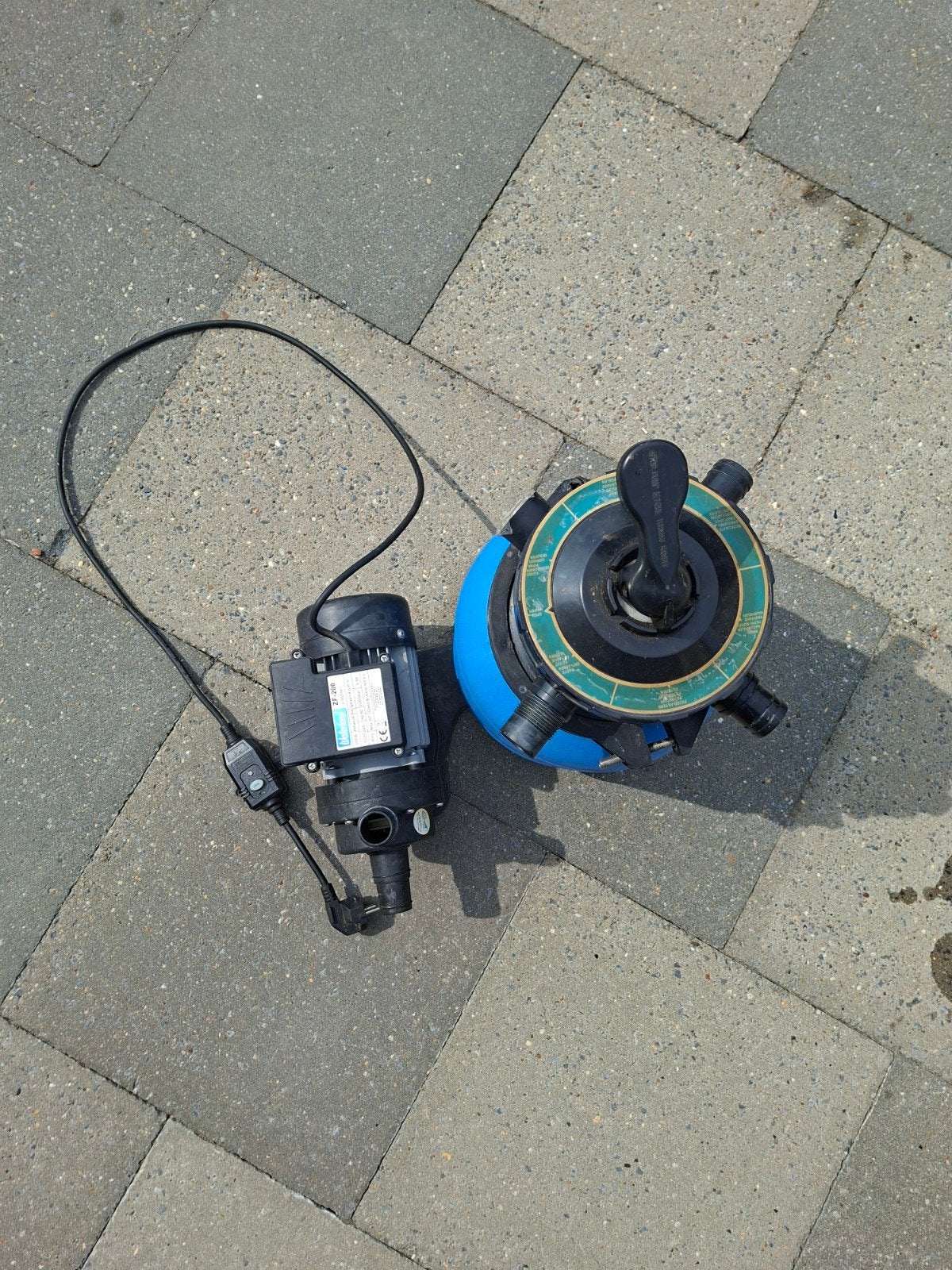 pomp met filter voor zwembad., Tuin en Terras, Ophalen