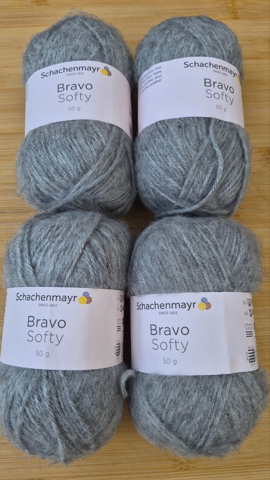 Schachenmayr Bravo Softy - licht grijs
Kleur: licht grijs, Ophalen, Nieuw, Breien of Haken, Wol of Garen