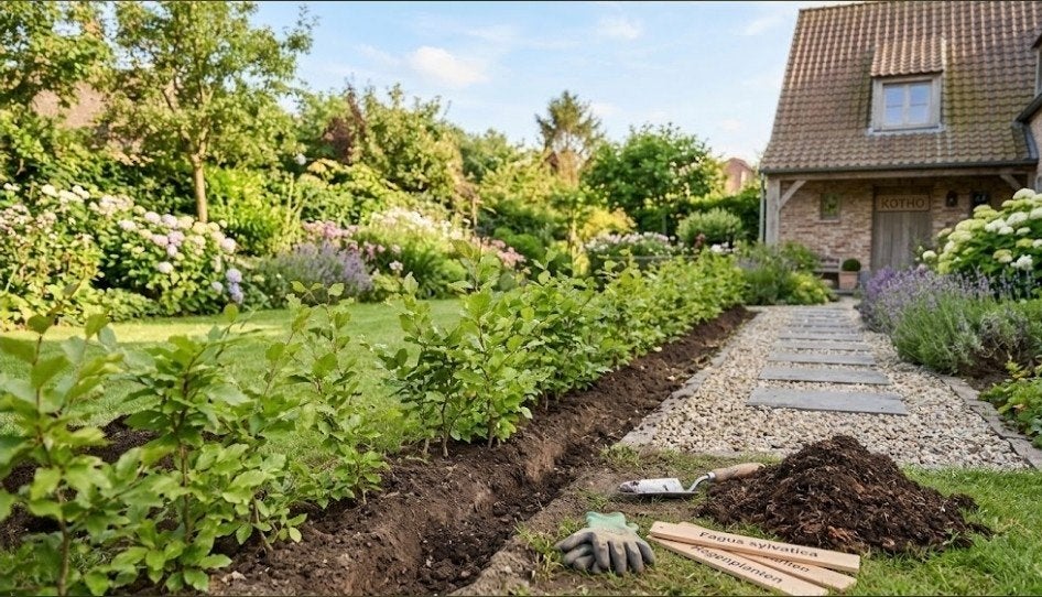 Haag planten? Tuinwerken?, Tuin en Terras, Ophalen, Haag