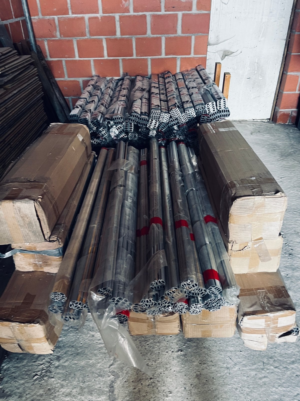 Aluminium profile, Enlèvement