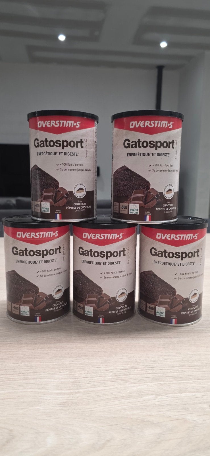 Gatosport OVERSTIM 5x Chocolat pépites de chocolat, Enlèvement ou Envoi