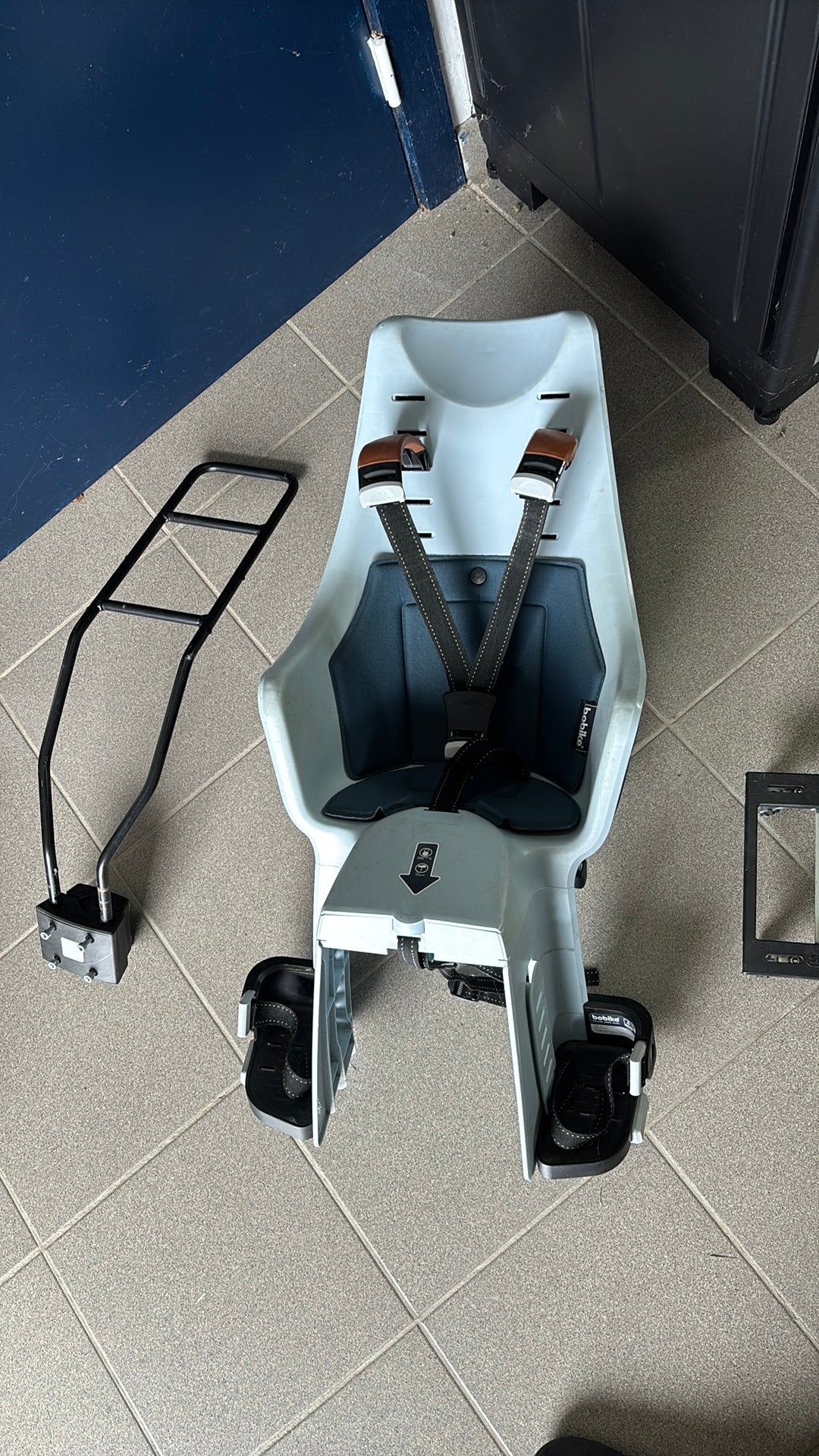 Bobike kinderfietsstoel, Vélos & Vélomoteurs, Accessoires vélo | Sièges de vélo, Utilisé, Siège arrière, Enlèvement