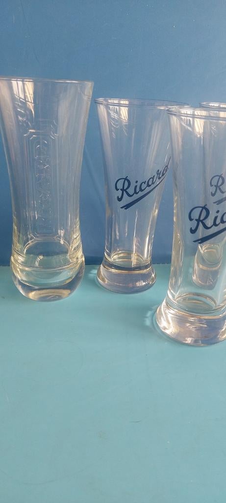 Ricard longdrink- en fluitglazen, Ophalen of Verzenden