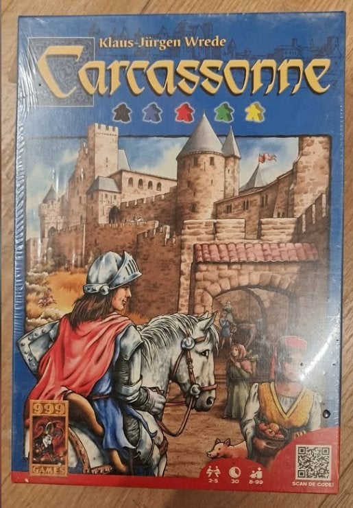 Carcassonne nieuw in de verpakking, Enlèvement ou Envoi, Neuf