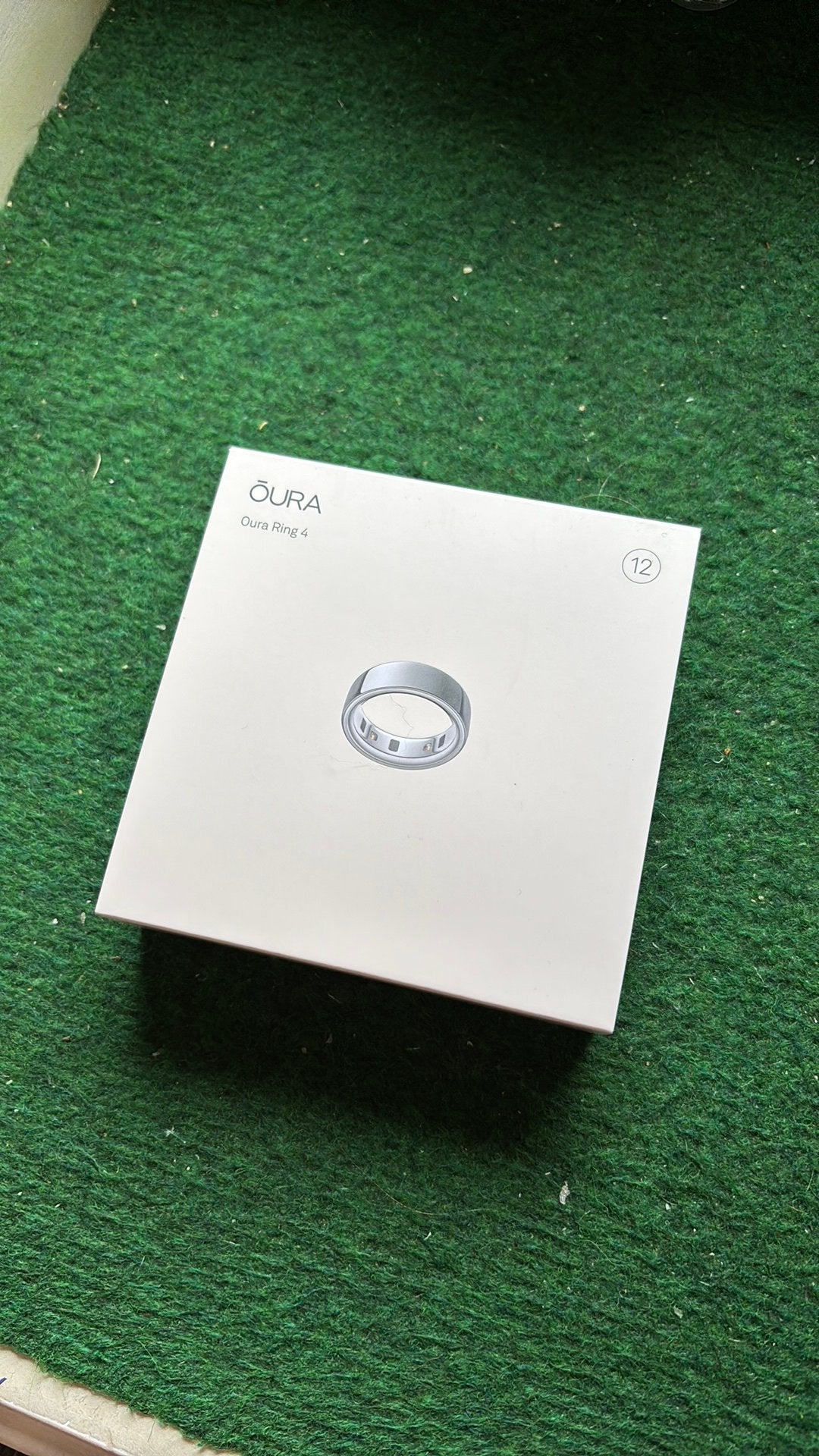 Oura ring 4 Silver size 12, Enlèvement ou Envoi, Neuf, Argent
