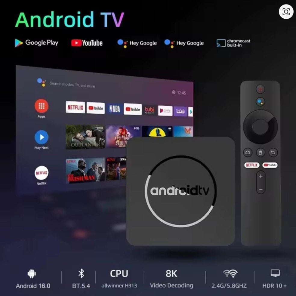 4G 64G Android tv-box, Ophalen of Verzenden, Zo goed als nieuw, HDMI, Minder dan 500 GB