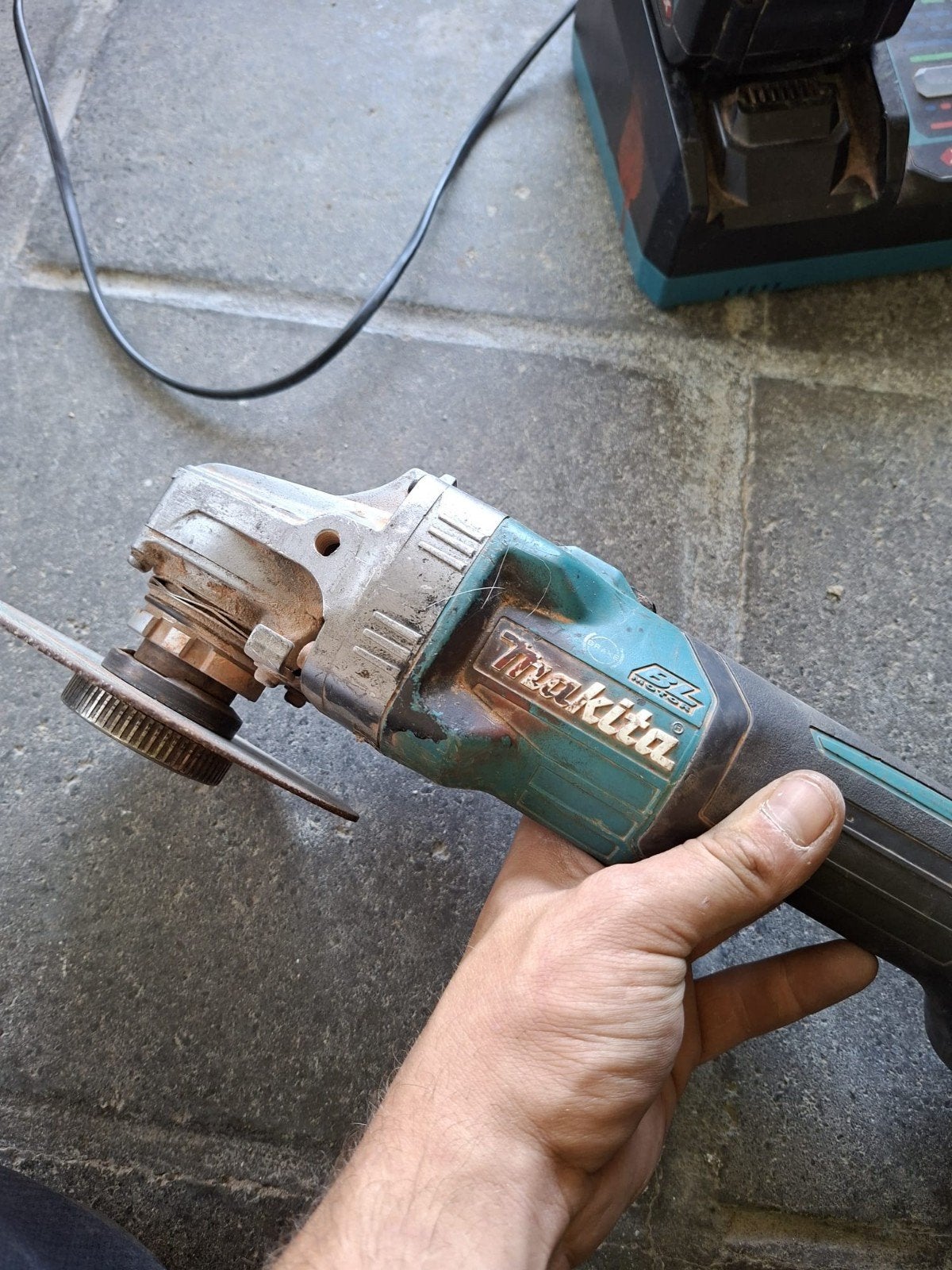 professionele set van Makita 40V XGT, Doe-het-zelf en Bouw, Gereedschap | Boormachines, Ophalen, Gebruikt, 600 watt of meer, Overige typen