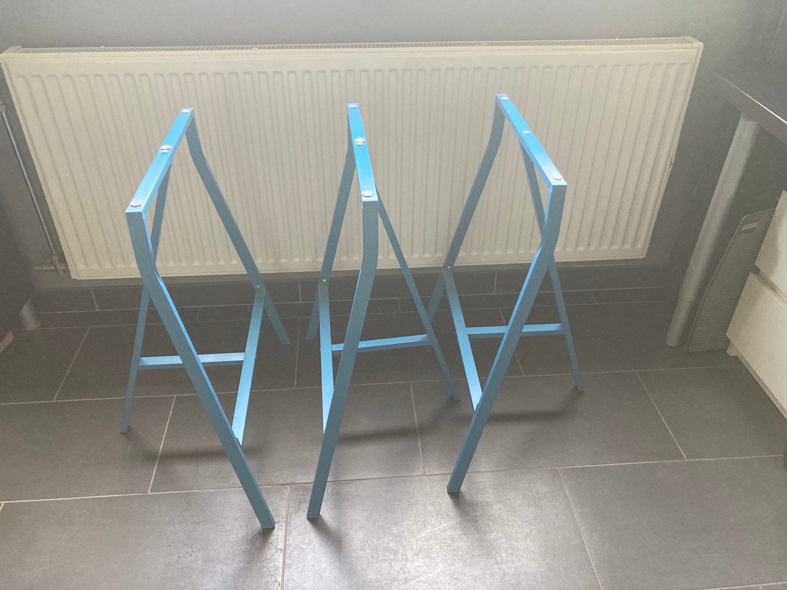 IKEA tafel schragen, Ophalen, Zo goed als nieuw