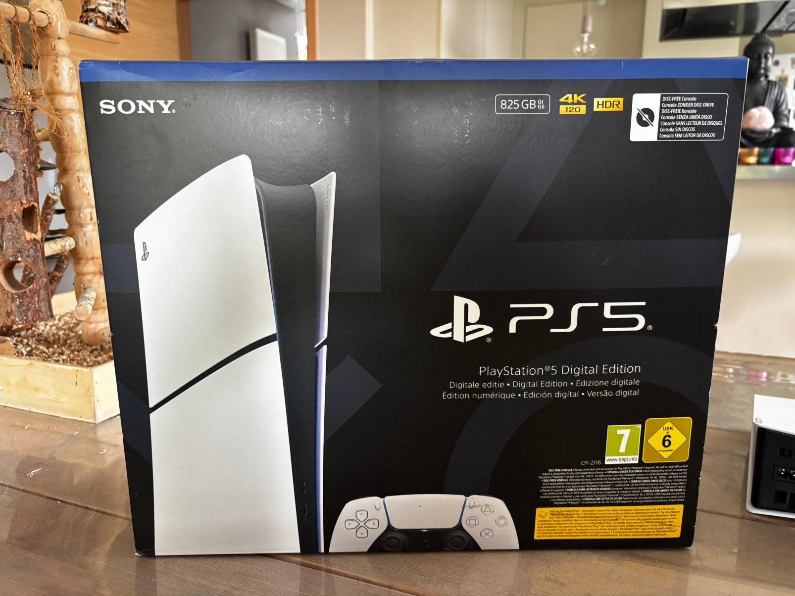 PS5 Digital Edition nieuwstaat - originele doos aanwezig, Games en Spelcomputers, Spelcomputers | Sony PlayStation 5, Nieuw, Playstation 5 Digital