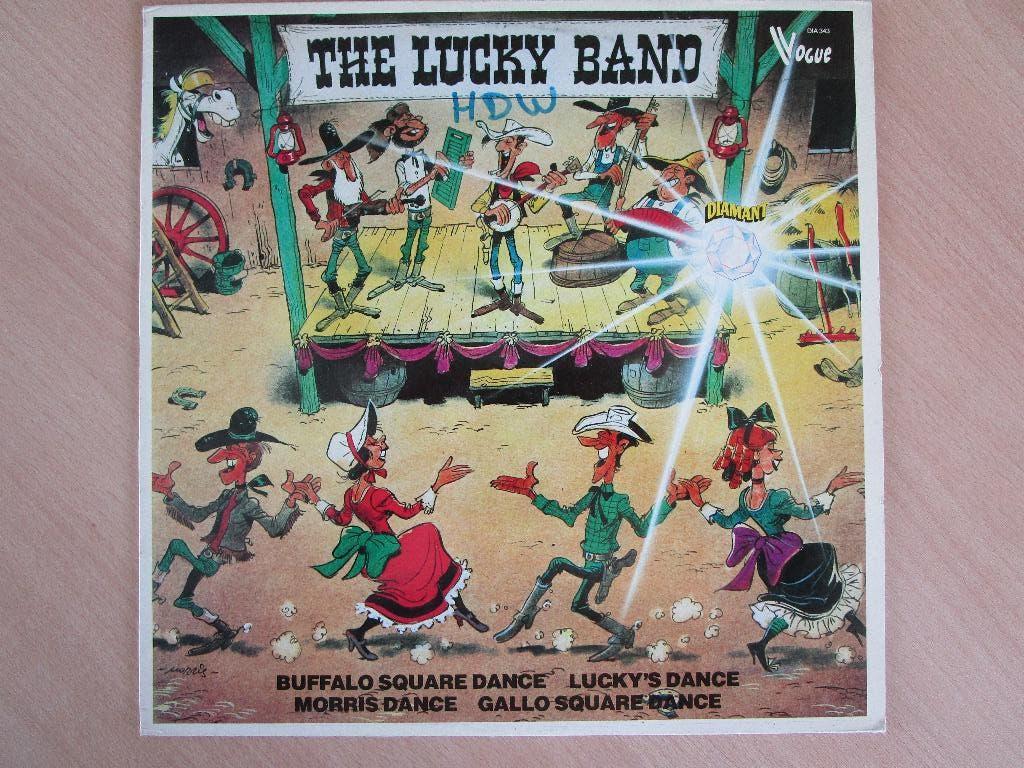 THE LUCKY BAND === THE LUCKY BAND LP, Ophalen of Verzenden, Zo goed als nieuw, 12 inch