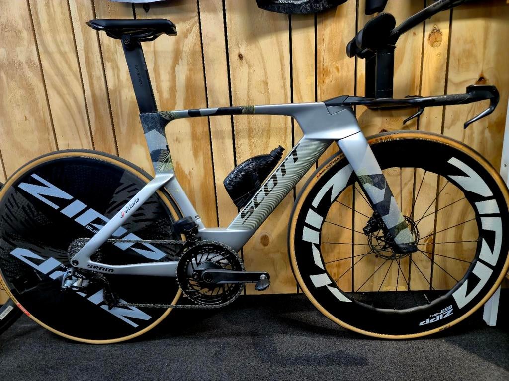 Scott Plasma RC tijdrit fietssram red, Fietsen en Brommers, Ophalen of Verzenden