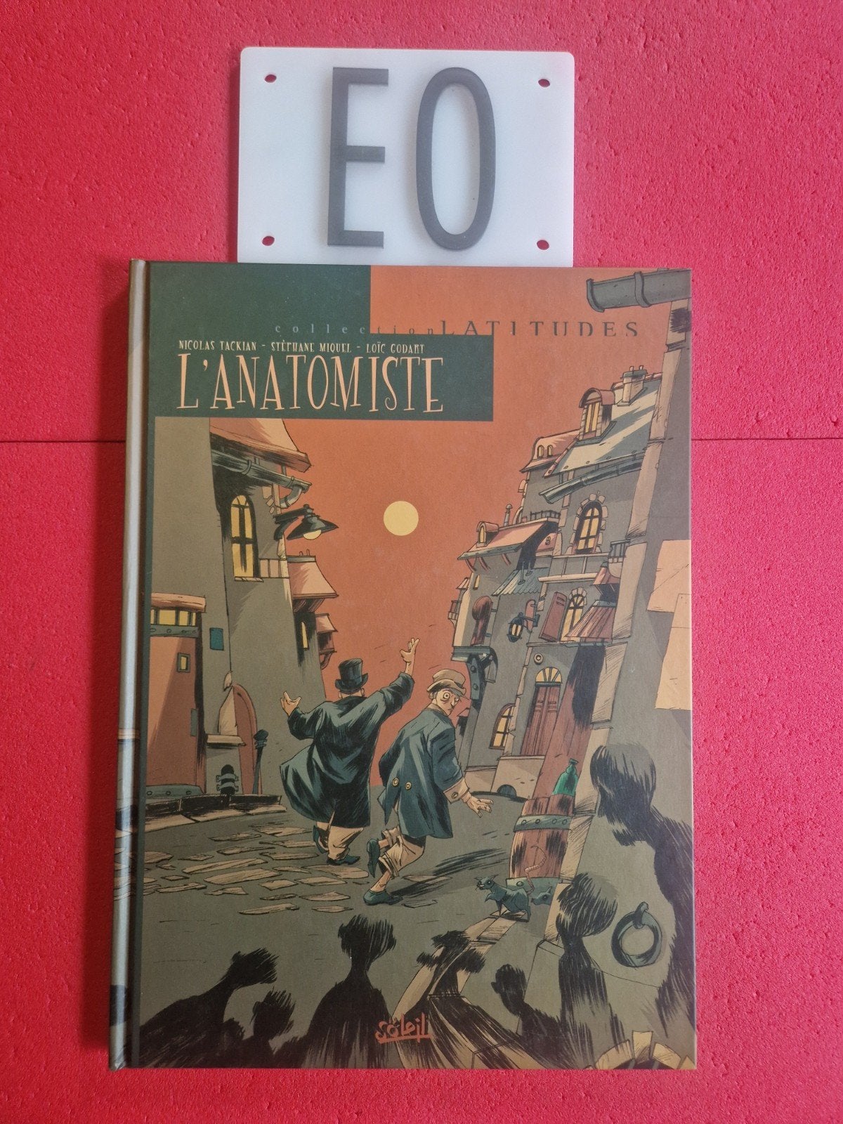 bd l anatomiste, EO, Enlèvement ou Envoi