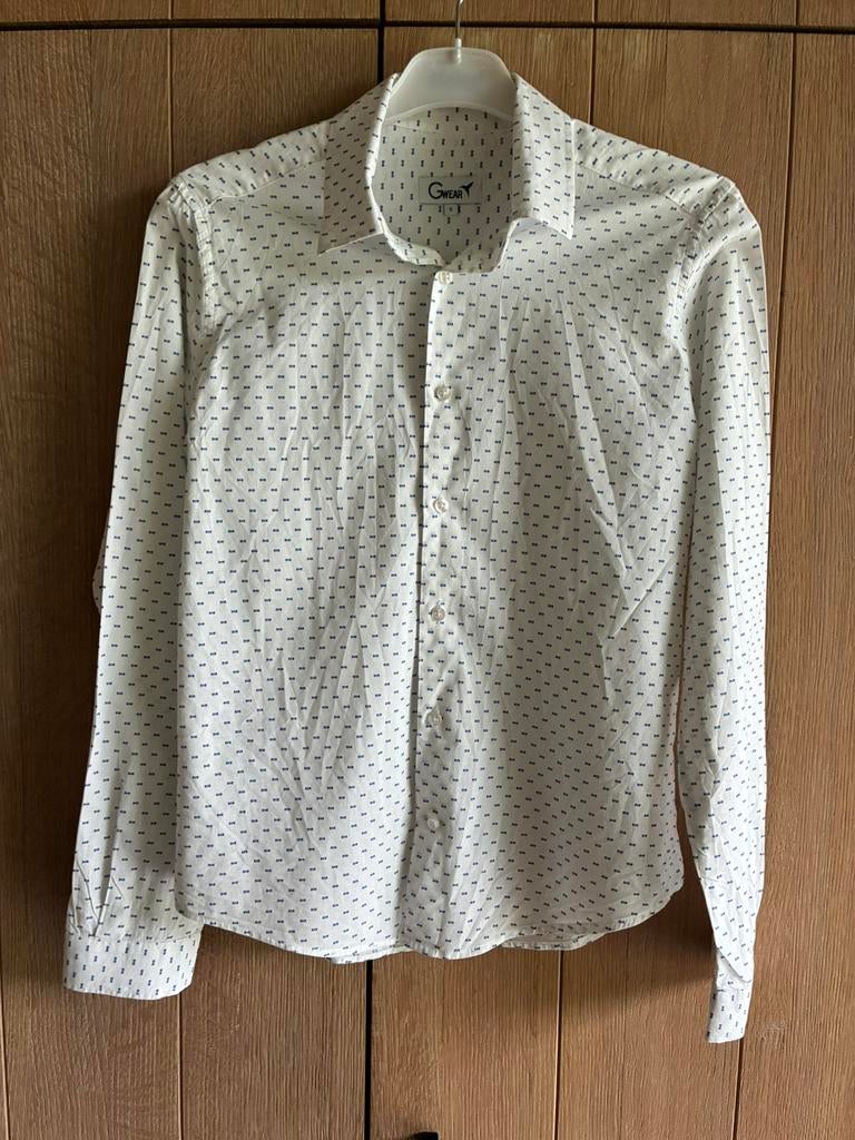 Communie Hemd jongen small Gwear, Ophalen, Zo goed als nieuw, Wit