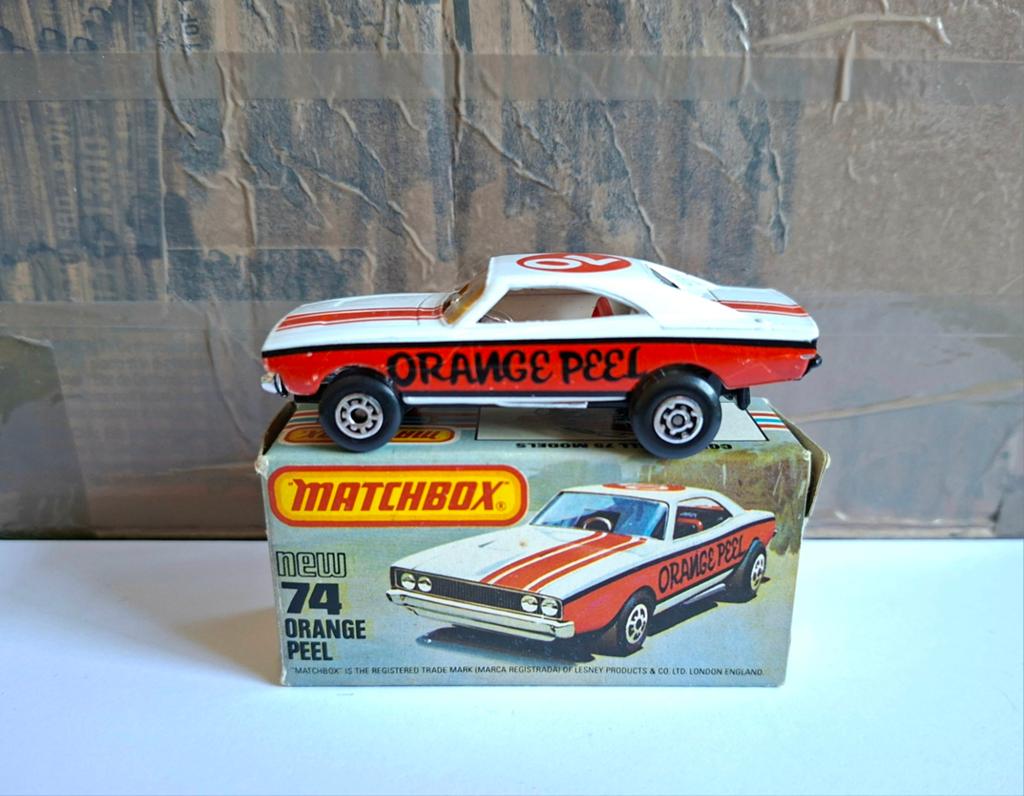 Matchbox superfast 74 orange peel, Hobby en Vrije tijd, Modelauto's | Overige schalen, Ophalen of Verzenden