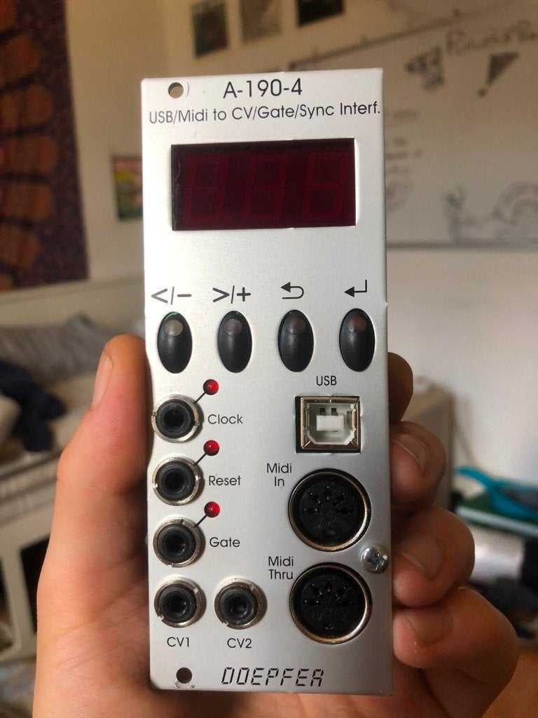 Doepfer A-190-4, Muziek en Instrumenten, Soundmodules, Ophalen of Verzenden, Zo goed als nieuw