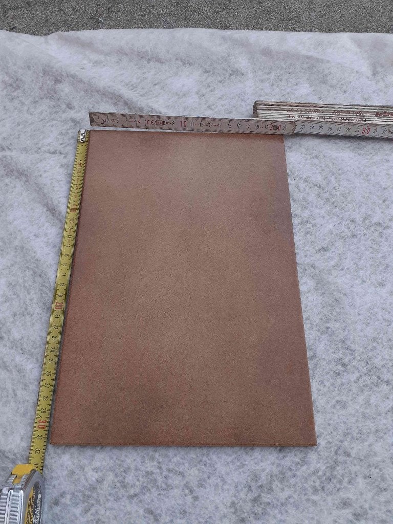 Carrelage brun et plinthes assorties des années 80 - 85, Neuf, 20 à 40 cm, Carrelage de sol, Céramique