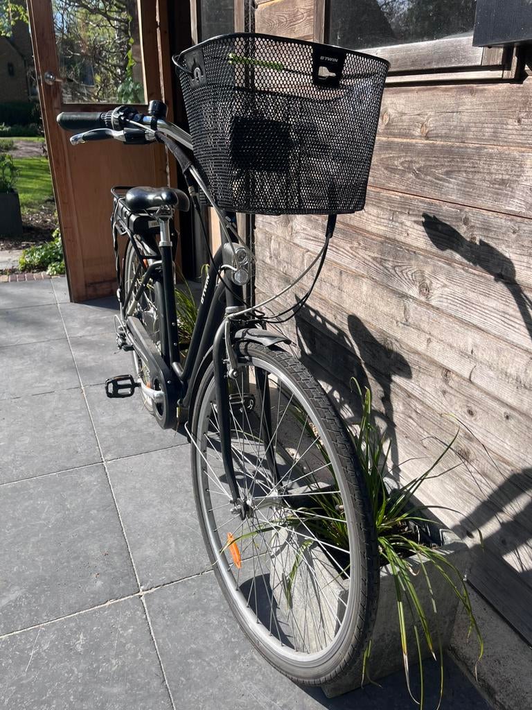 B-Twin Elops 500 electrisch, Fietsen en Brommers, 47 tot 50 cm, Ophalen, Gebruikt, Versnellingen