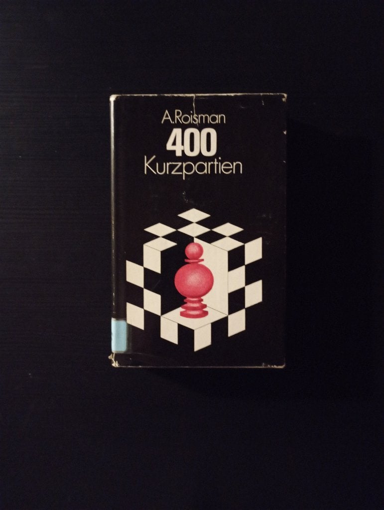 schach 400 kurzpartien, Hobby & Loisirs créatifs, Sport cérébral & Puzzles, Enlèvement ou Envoi, Moins de 500 pièces, Utilisé