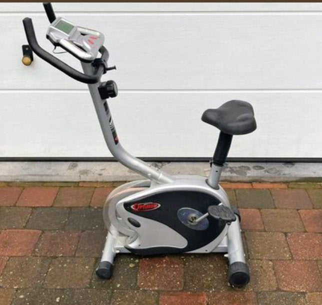Optimum Hometrainer – Verstelbaar & Diverse Standen, Ophalen, Gebruikt, Metaal, Benen
