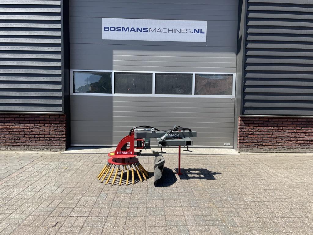 Hemach hydr. onkruidborstel voor shovel / heftruck NIEUW, Zakelijke goederen