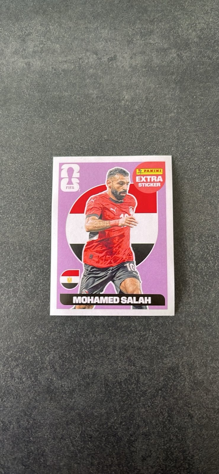 2026 WC Panini #11 Mohamed Salah Stickers Extra Purple, Hobby & Loisirs créatifs, Autocollants & Images, Enlèvement, Neuf, Autocollant