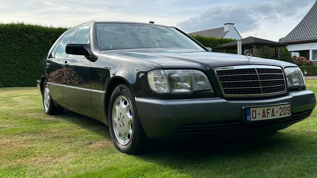 Mercedes 500SEL 91D km, Auto's, Automaat, 4 deurs, Achterwielaandrijving, 4973 cc