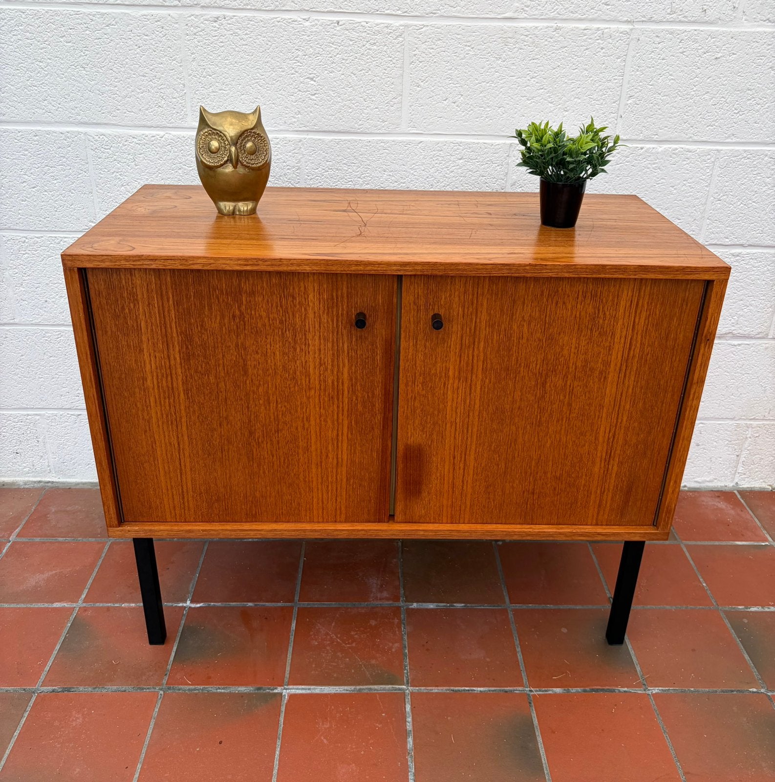 Vintage Scandinavische opbergunit, Huis en Inrichting, Ophalen, Gebruikt